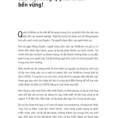 7 Bí Quyết Chạm Đỉnh Cao Nghề Nhân Sự