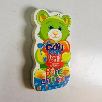 Combo 6 cuốn: Gấu Con Thông Minh: Toán 1 - 2 - 3 + Hình dạng, mầu sắc + Giao Thông + Rau Củ Quả + Bảng Chữ Cái