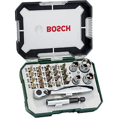 BỘ VẶN VÍT 26 MÓN BOSCH 2607017322 - HÀNG CHÍNH HÃNG