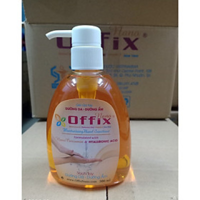 COMBO GEL RỬA TAY DƯỠNG DA OFFIX NANO ( CÓ NGHỆ NANO) + móc khóa bấm móng tay