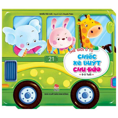 Sách - Thế Giới Ô Tô - Chiếc Xe Buýt Chu Đáo (Tái Bản 2025)