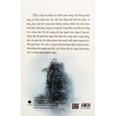 Sách - Thiền Mặc Chiếu - Chính Thông Book