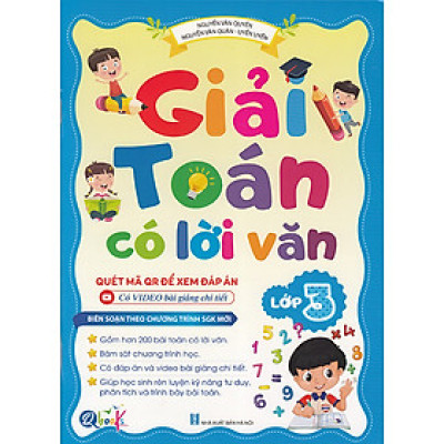 Sách - Giải Toán có lời văn lớp 3 (Biên soạn theo chương trình sgk mới)