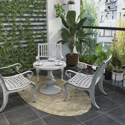 Ghế Nhôm Đúc AC-04-W