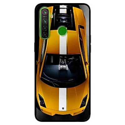 Ốp lưng dành cho Realme 6i mẫu Xe Sọc Trắng