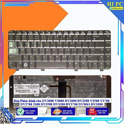 Bàn Phím dùng cho DV2000 V3000 DV3000 DV2500 V3500 V3700 DV2700 2300 DV3500 DV3200 DV3700 DV3011 DV3800 - MÀU ĐỒNG - THƯỜNG - Hàng Nhập Khẩu New Seal