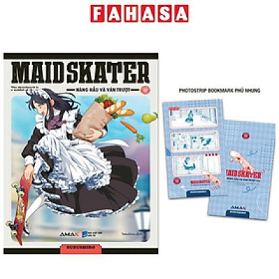 Sách - Maid Skater - The Skateboard Is A Symbol Of The Maid - Nàng Hầu Và Ván Trượt - Tặng Kem Bìa Áo + Photostrip Bookmark