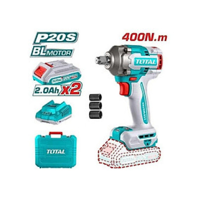 MÁY BẮN BU LÔNG PIN 20V LỰC 550NM KHÔNG CHỔI THAN TIWLI2040 TOTAL - HÀNG CHÍNH HÃNG