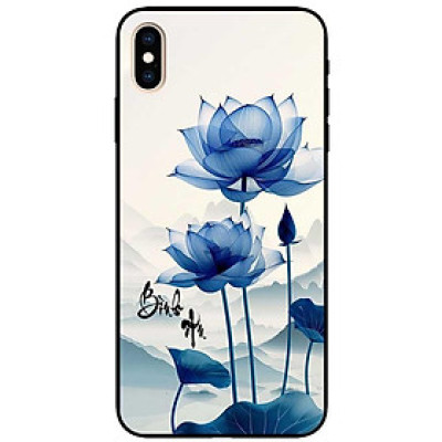 Ốp lưng cho iPhone X - iPhone Xs - Xs Max - XR - iPhone 11 - 11 Pro Max - Sen Xanh Bình An - Hàng Chính Hãng