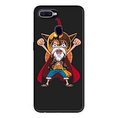 Ốp Lưng in cho Oppo A5s Mẫu Mũ Rơm Lucci - Hàng Chính Hãng