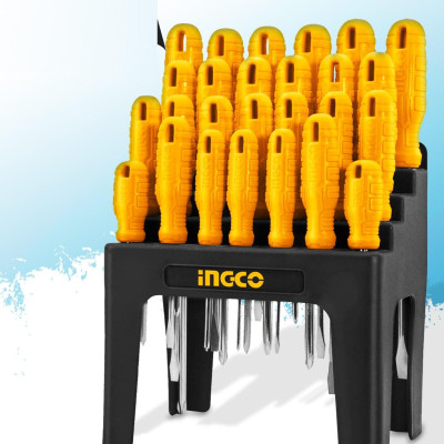 BỘ 26 TUA VÍT DẸP, BAKE, SAO, VUÔNG INGCO HKSD2658 - HÀNG CHÍNH HÃNG