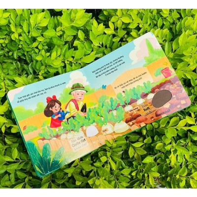 Sách - Sách Sờ chạm khám phá- Thế giới thực vật - Khám phá khu vườn kỳ diệu