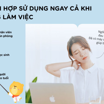 Máy Đấm Lưng Bear AMQ-A01X1 (MA-B01V1) - Hàng Chính hãng