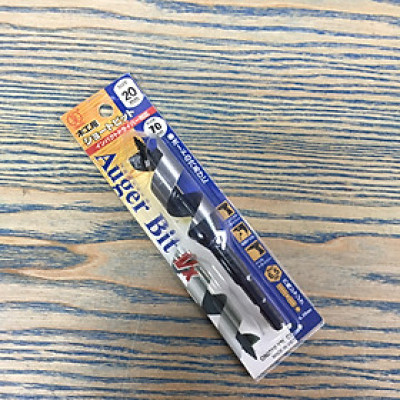 Mũi khoan gỗ xoắn ốc ngắn 20mm đuôi lục giác 6.35mm Onishi