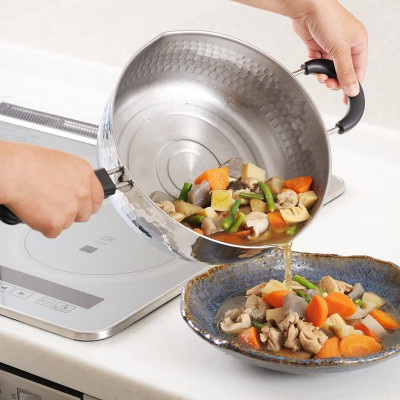 Nồi inox dùng cho bếp từ Yukihira Aji Ichi - Made in Japan