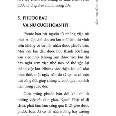 Sống Vui Sống Khỏe (Tái Bản)