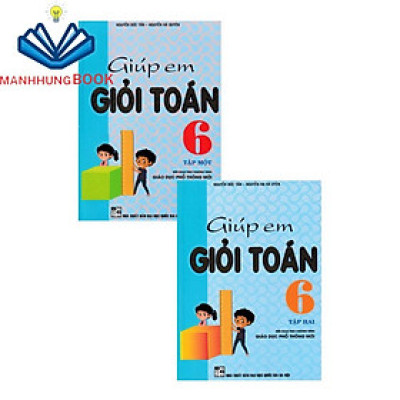 SÁCH - combo giúp em giỏi toán 6 - tập 1+2 (theo chương trình giáo dục phổ thông mới)0