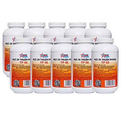 (BỘ 10 CHAI) Mực đổ Thuận Phong TP06 dùng cho máy in Brother - Hàng Chính Hãng