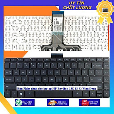 Bàn Phím dùng cho laptop HP Pavilion 13S 13-S (Màu Đen) - Hàng Nhập Khẩu New Seal