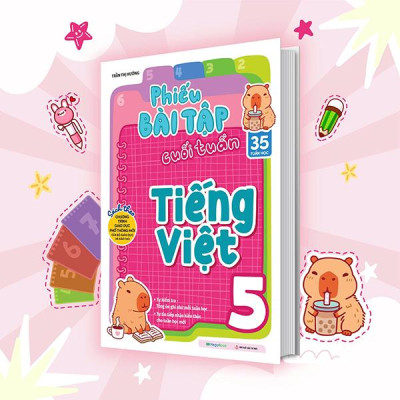 Sách - Phiếu Bài Tập Cuối Tuần Tiếng Việt 5