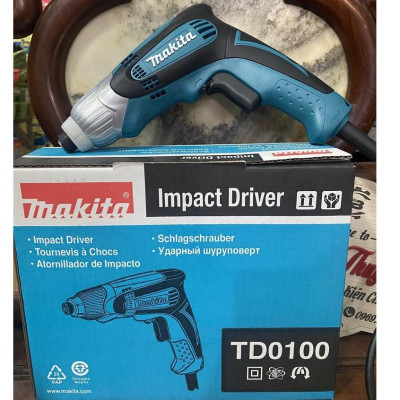 MÁY VẶN VÍT 230W MAKITA TD0100 (1 SẠC – 2 PIN 7.2V/ 1.5 AH) - HÀNG CHÍNH HÃNG