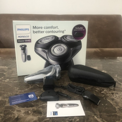 Máy cạo râu khô và ướt cao cấp Philips Norelco S5940/88- Nhập khẩu chính hãng 