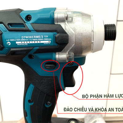 Bộ máy khoan PIN RAKUTEN 72V Bắn vặn vít sữa chữa đa năng cao cấp