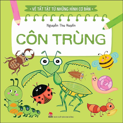 Sách - Vẽ Tất Tật Từ Những Hình Cơ Bản - Combo 5 cuốn - NXB Kim Đồng