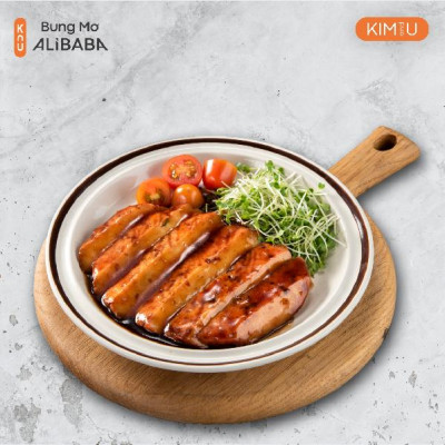 Ức Gà Steak Sốt Tonkatsu Hàn Quốc Ăn Liền Healthy Tăng Cơ Giảm Cân - Gói 130g