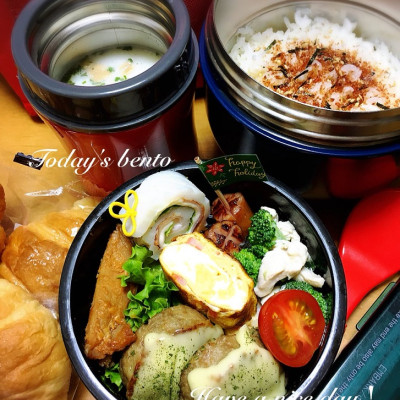 Camen giữ nhiệt 2 ngăn Skater 840ml Nhật Bản