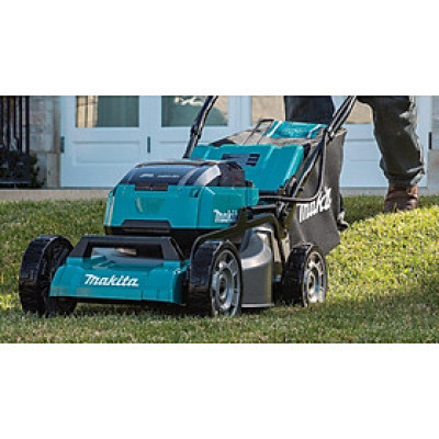 MÁY CẮT CỎ ĐẨY DÙNG PIN (530MM/BL)(18VX2) MAKITA DLM530Z (KHÔNG KÈM PIN VÀ SẠC) - HÀNG CHÍNH HÃNG