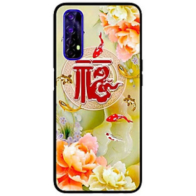 Ốp lưng dành cho Realme 7 mẫu Cá và Mẫu Đơn