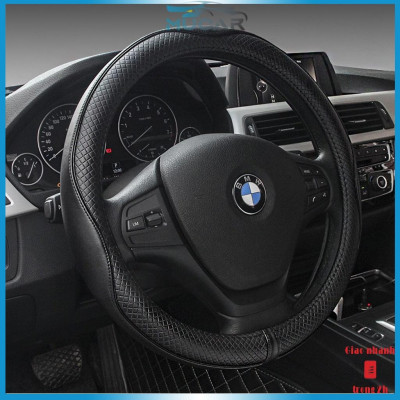 Bọc vô lăng da cao cấp size 37cm cho xe ô tô 4 5 7 chỗ,chất liệu da êm mềm, chống trơn trượt khi dùng,lót cao su