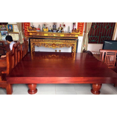 Sập Phản Hộp Gỗ Xoan Đào Vener