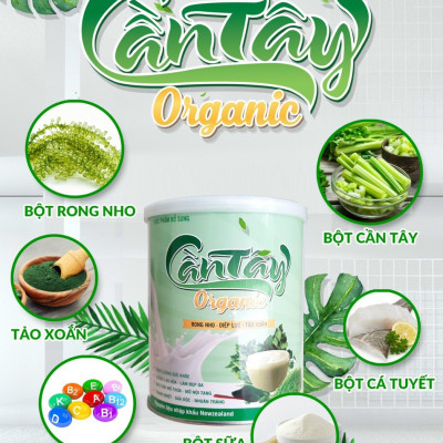 Sữa Bột Cần Tây Organic