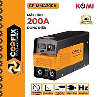 MÁY HÀN NHỰA 200A CF-MMA200A - COOFIX - HÀNG CHÍNH HÃNG