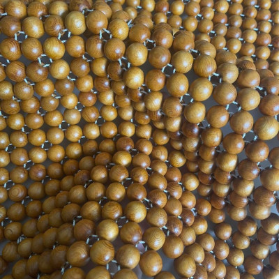 Đệm lót ghế ô tô hạt gỗ pơ mu