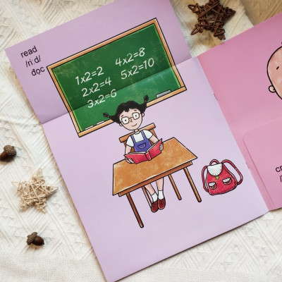 Sách lật mở khám phá - Từ chỉ hành động 