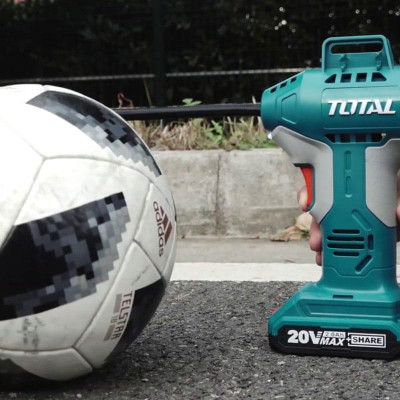 MÁY BƠM HƠI TỰ ĐỘNG DÙNG PIN 20V (160 PSI) (KHÔNG KÈM THEO PIN VÀ SẠC) TOTAL TACLI2001 - HÀNG CHÍNH HÃNG