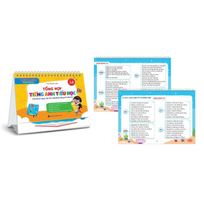 Combo Bộ lịch CÔNG THỨC GIẢI NHANH TOÁN TIỂU HỌC (Phiên bản 5.0) & TỔNG HỢP KIẾN THỨC TIẾNG ANH TIỂU HỌC (Phiên bản 5.0)