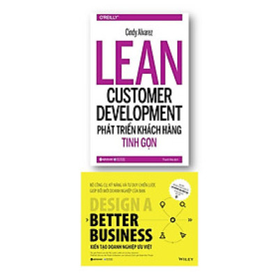 Combo Sách: Phát Triển Khách Hàng Tinh Gọn + Kiến Tạo Doanh Nghiệp Ưu Việt