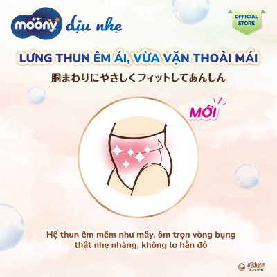 Tã quần Moony Moony Dịu Nhẹ  M46/L36/X32