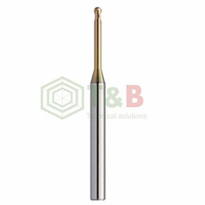 Dao Cầu Cổ Dài R1 x 25 x 65 L Union Tool Model HSLB2020-250,Dao phay ngón gia công sau nhiệt