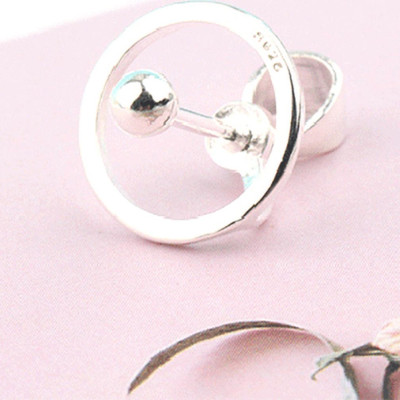 Combo 2 cái charm bạc làm mặt dây chuyền gắn hạt  đá tròn hình chuông doremon - Ngọc Quý Gemstones