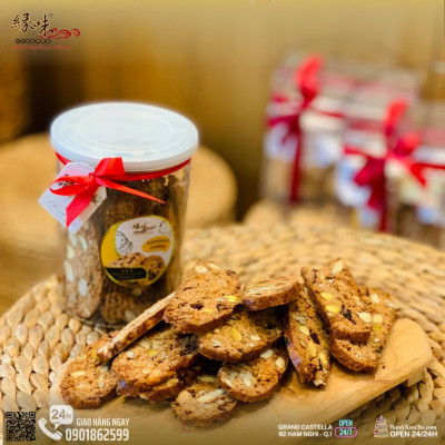 Biscotti Cam Hồ Đào