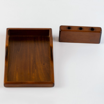 Khay Gỗ Ghi Chép TOYOOKA CRAFT, Phụ Kiện Gỗ Cao Cấp, Tinh Tế, Sang Trọng – SC12