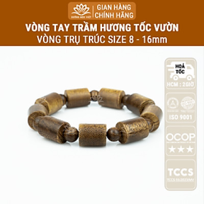 Vòng Tay Trầm Tay Trụ Trúc Nam Từ Trầm Tốc Thường