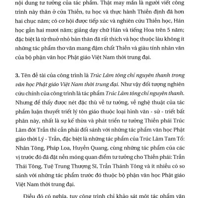 Trúc Lâm Tông Chỉ Nguyên Thanh Trong Văn Học Phật Giáo Việt Nam