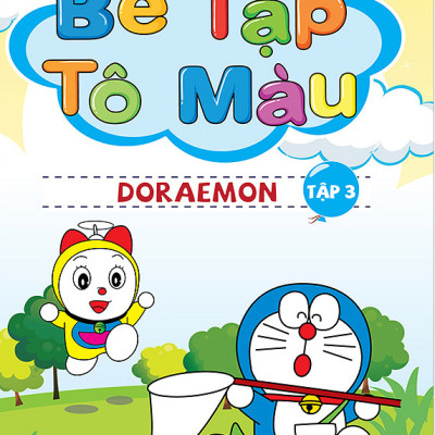 Combo Bé Tập Tô Màu Doraemon ( 10 quyển ) (BÌA NGẪU NHIÊN ) - KV