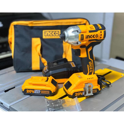 MÁY VẶN VÍT/ SIẾT VÍT DÙNG PIN 20V (200NM) INGCO CIRLI2002 - HÀNG CHÍNH HÃNG